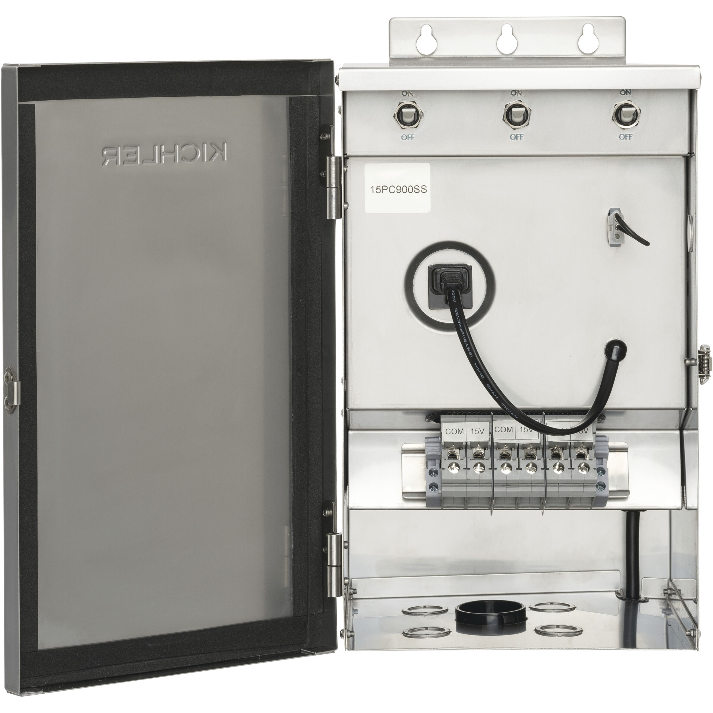 Pro Contractor Series 120 AC Stainless Steel Landscape 12V Transformer